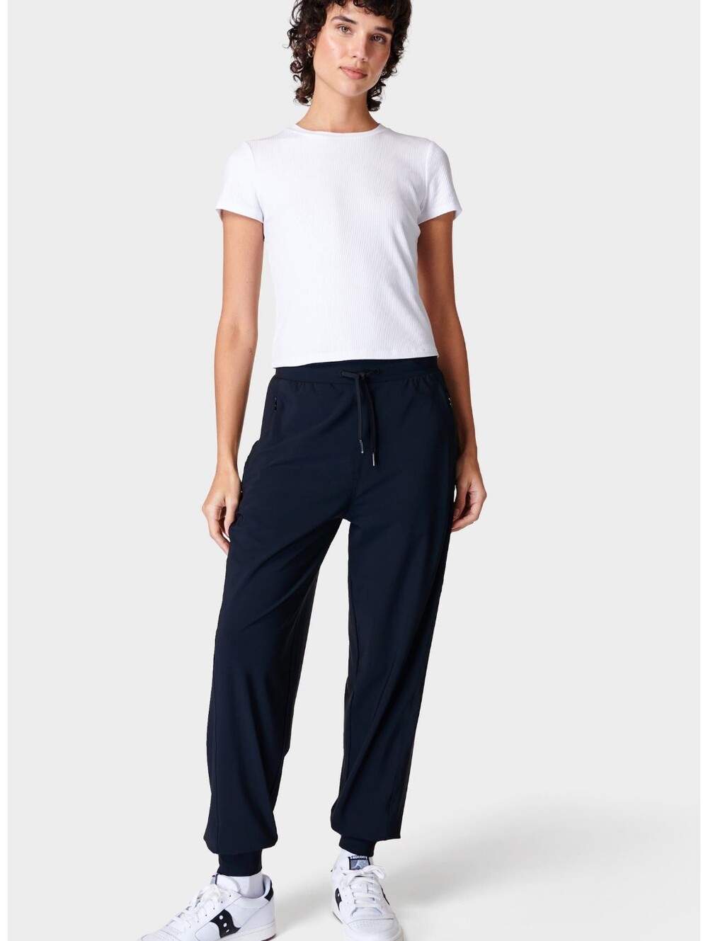 Sweaty Betty Black Women's Explorer Joggers with Drawstring Size 8